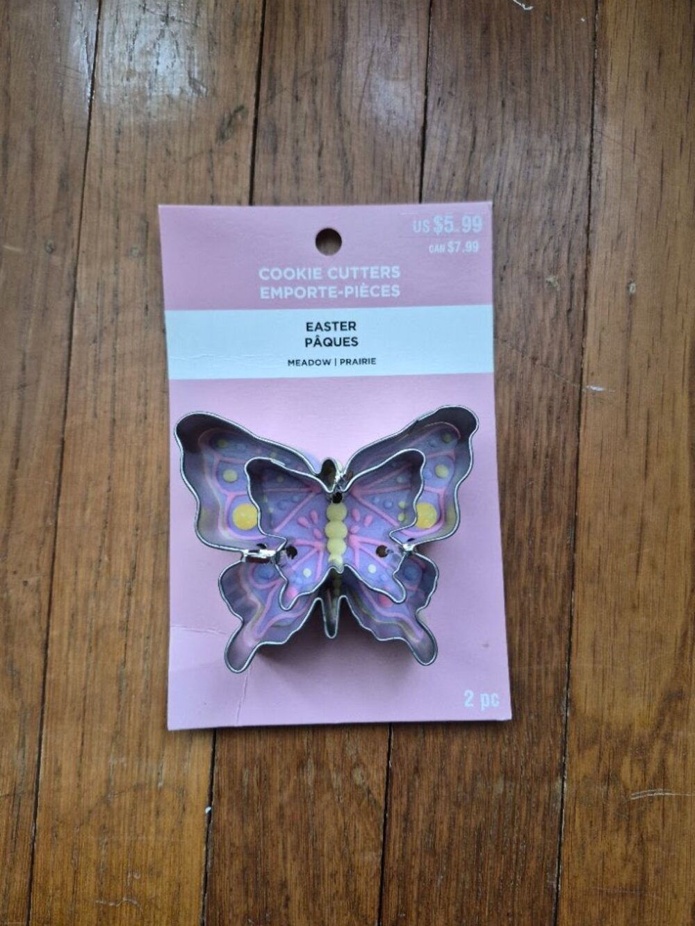 NEW 2 Butterfly Cookie Cutters